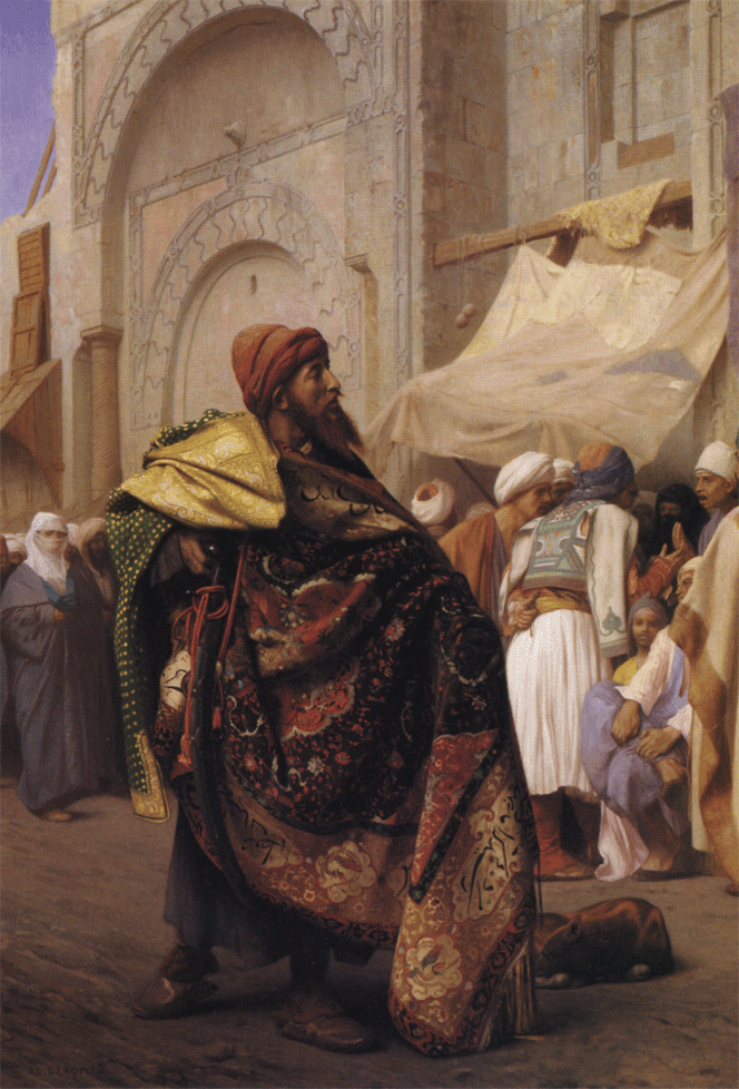 Jean - Leon Gerome The Carpet Merchant of Cairo